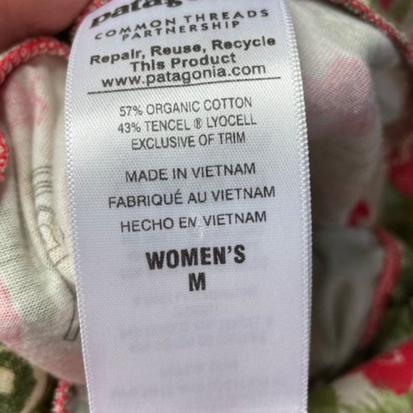 Patagonia Pink Green Ruched‎ Mini Skirt - Picture 3 of 3